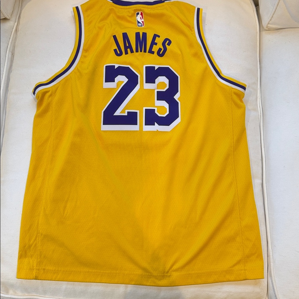 Kids NBA LeBron James Lakers jersey, 14/16 - Picture 3 of 3